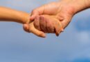 assist, assistance, blue, care, child, closeup, clouds, concept, family, nature, friend, girl, guide, hand, help, blue sky, holds, one, person, reaching, sky, strength, stretched, support, two, white, young, blue support, blue help, blue care