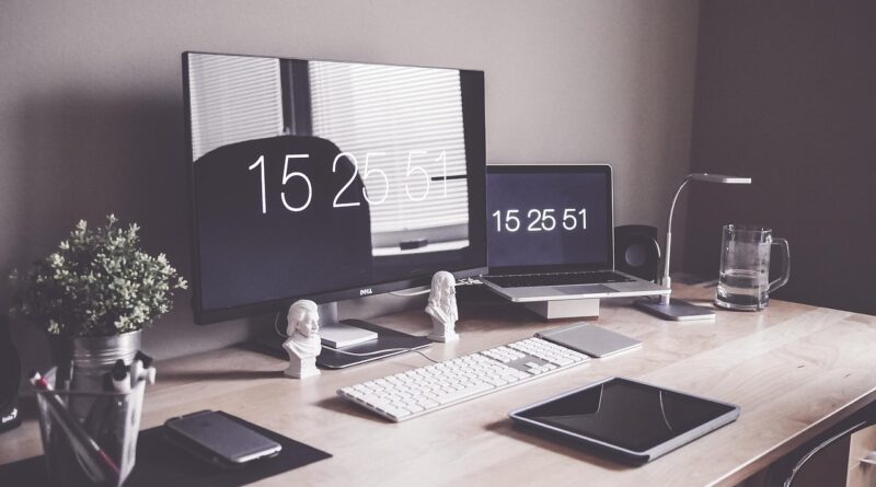 home office, computer, desk, display, iphone, keyboard, laptop, luxury, macbook, modern, organized, table, tablet, technology, work place, home office, computer, computer, computer, computer, desk, laptop, technology, technology, technology, technology, technology