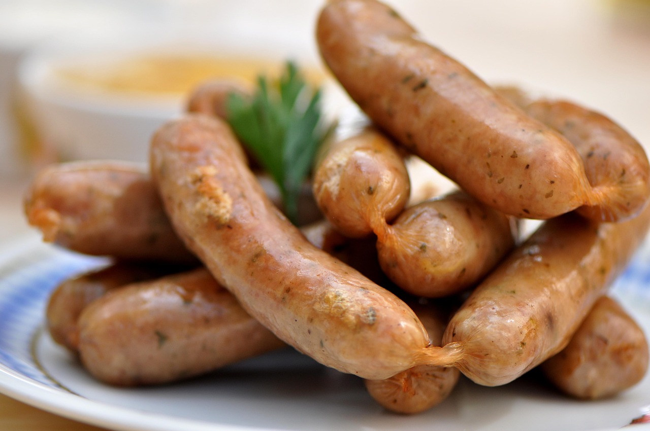food, refreshment, sausage, meal, delicious, german, sausage, sausage, sausage, sausage, sausage