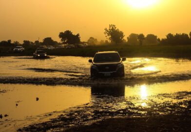 jeep, car, nature, sunrise, car wallpapers, water