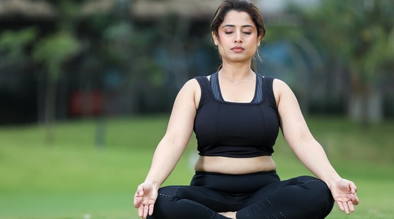woman, yoga, meditation, well being, exercise