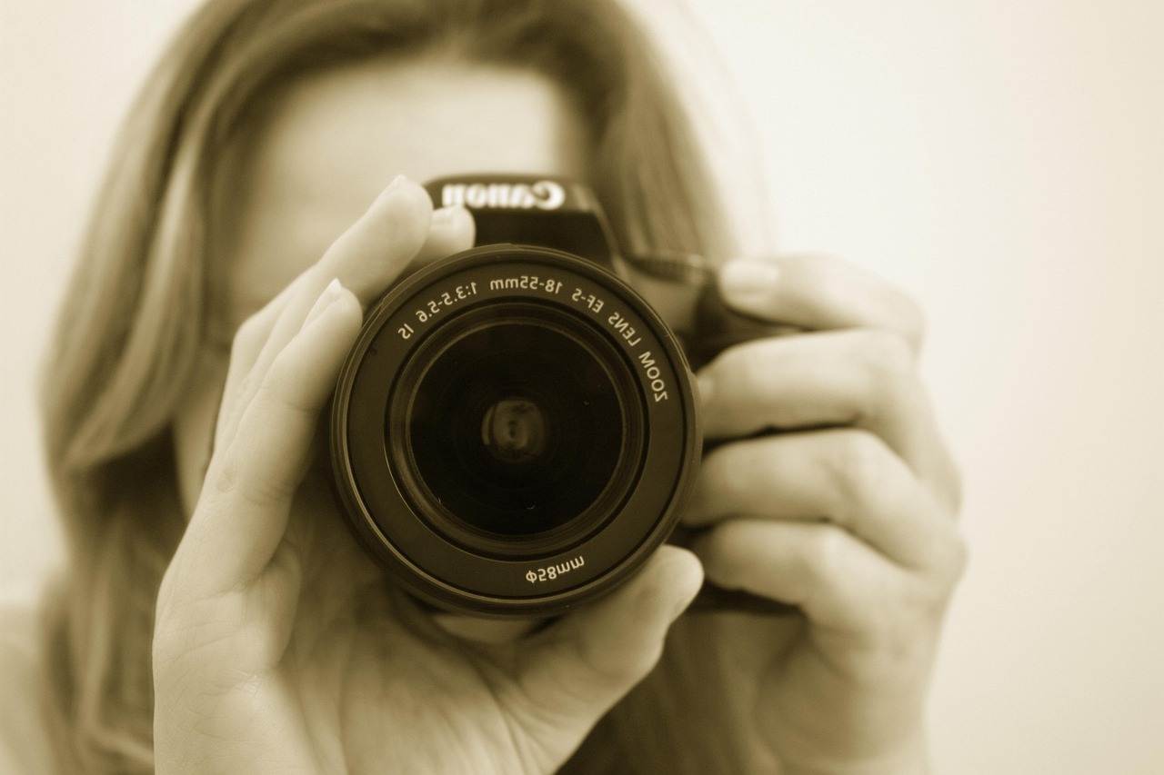 photographer, camera, lens, female, girl, canon, canon camera, female photographer, dslr, digital camera, camera equipment, slr, shooting, photography, taking picture, capture, zoom, focus, sepia, photographer, photographer, camera, camera, camera, camera, camera, focus