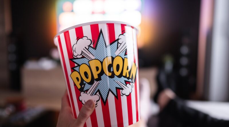 popcorn, watching, food, tv, television, snack, entertainment, movie, closeup